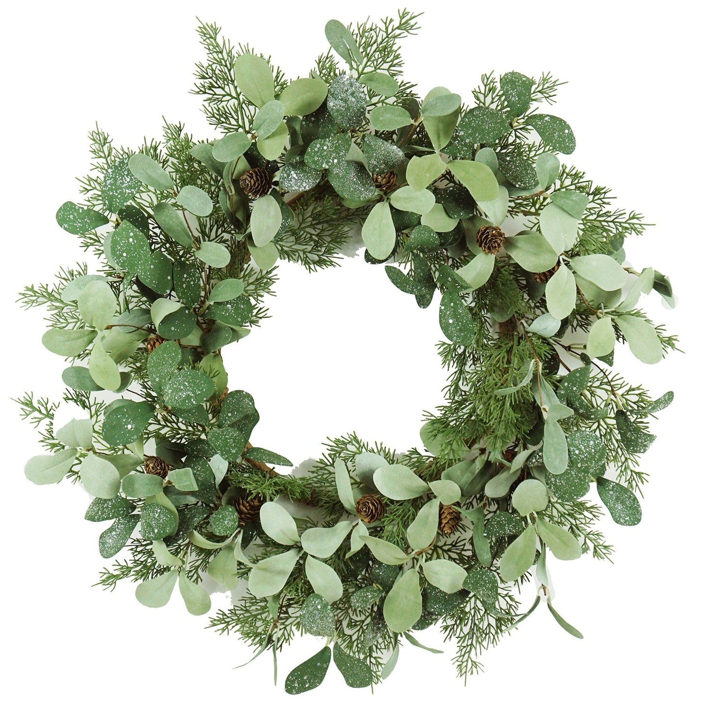D24' Foliage/Cedar Wreath, Green