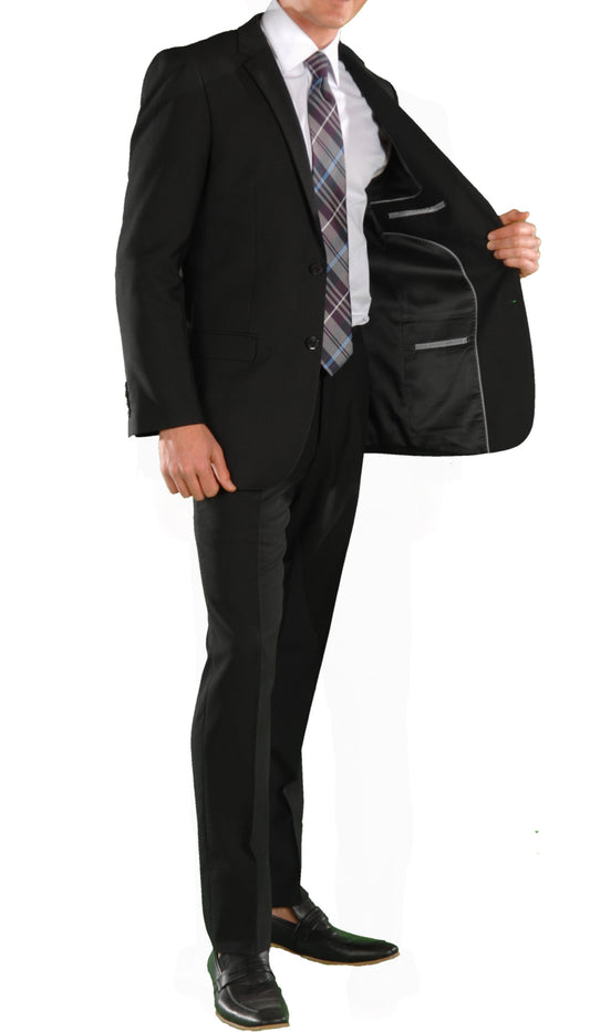 Ford Black Regular Fit 2 Piece Suit