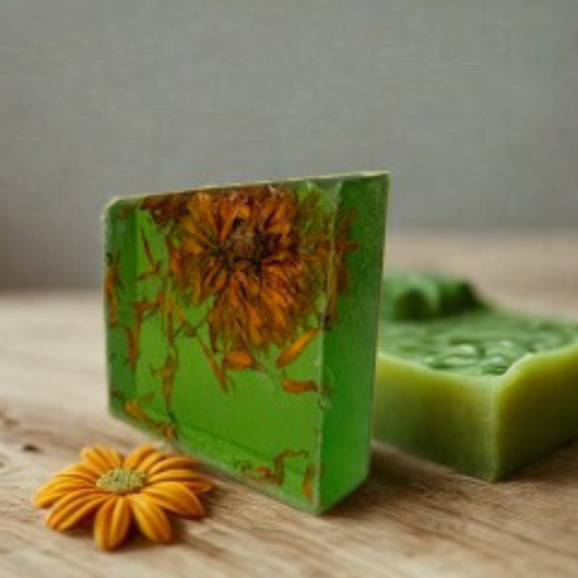 Aloe & Calendula Herbal Handmade Soap