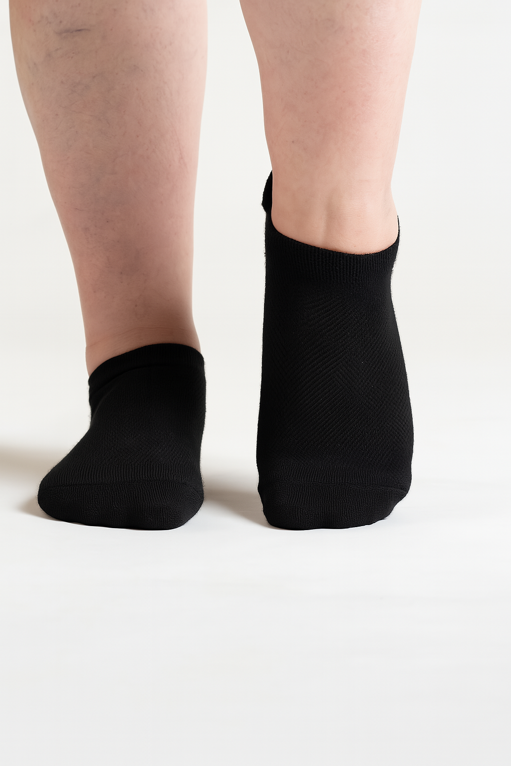 ZenStretch™ Extra Wide Ankle Socks ( White )