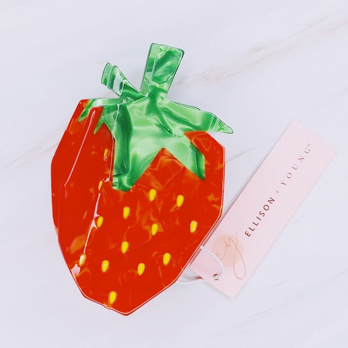 Fresh and Pretty Strawberry Hair Claw