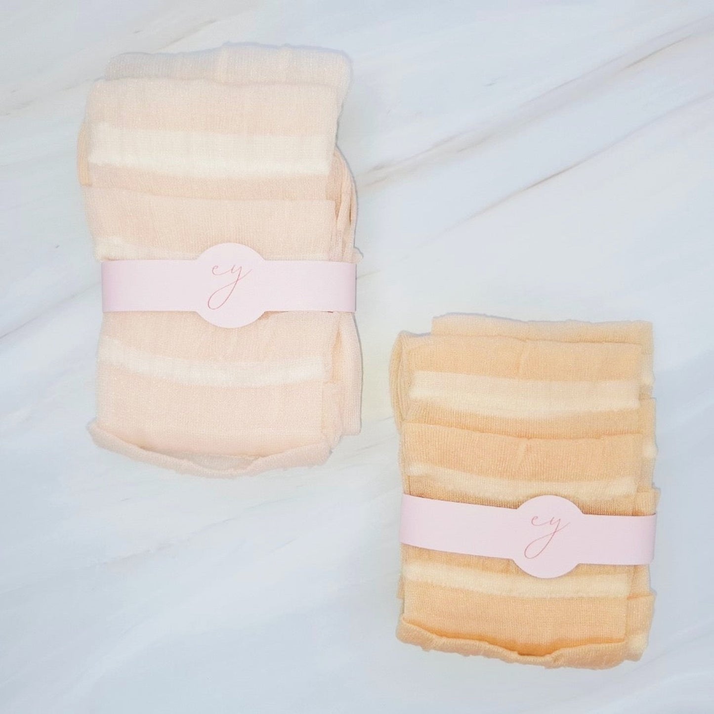 Tulle Lace Cascade Socks Set of 2