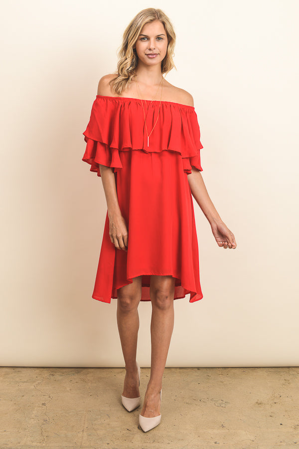 The Alexa Off Shoulder Dress