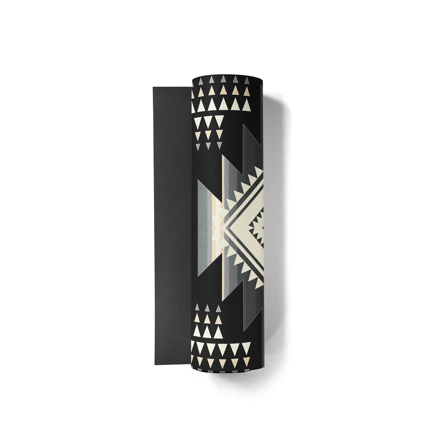 Buffalo Hills Shadow Yoga Mat – 6 Mm Extra Thick, Double-Sided Non-Slip, Eco-Friendly PER With Southwestern Design | Yun