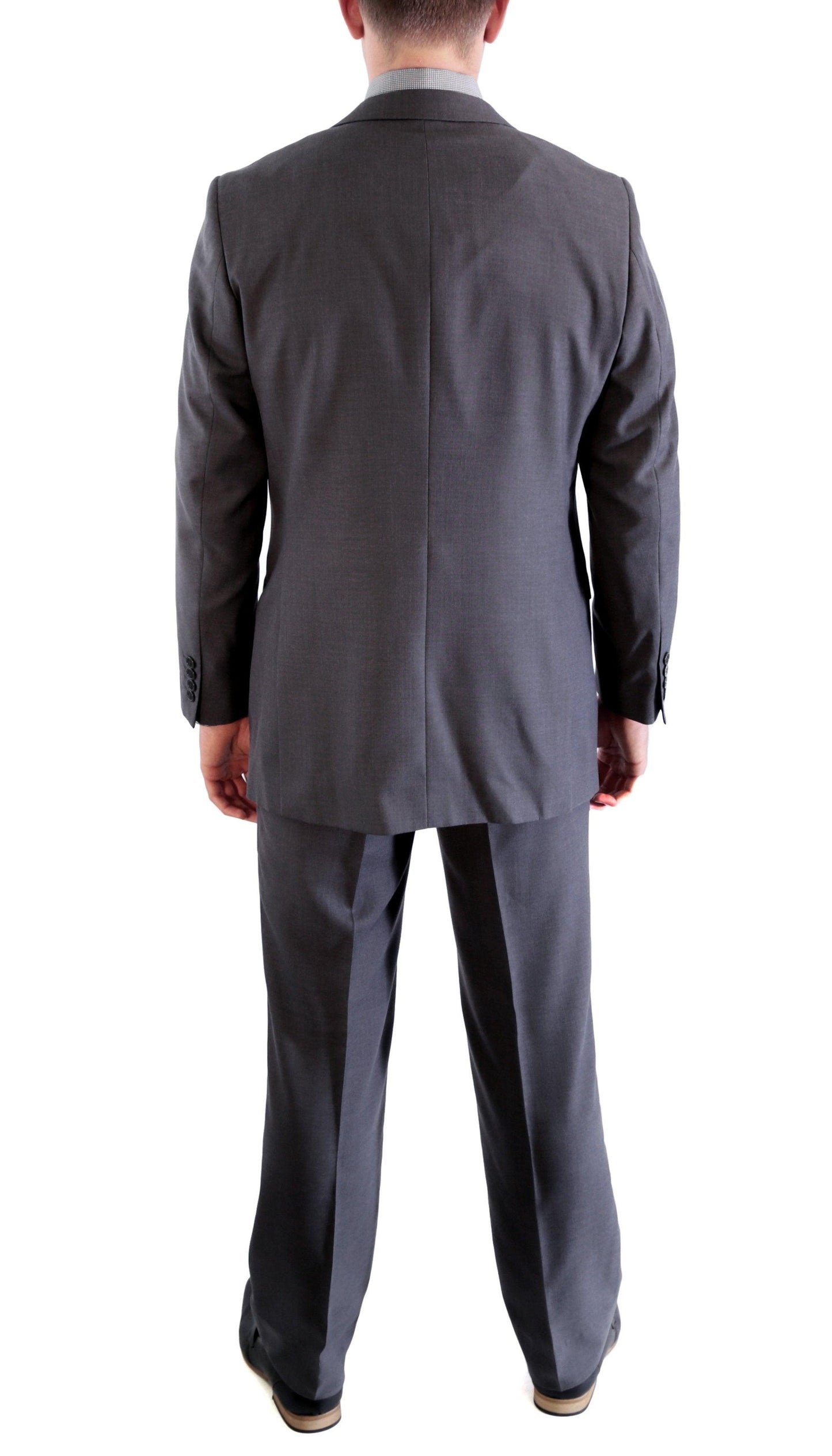 Ford Charcoal Regular Fit 2 Piece Suit