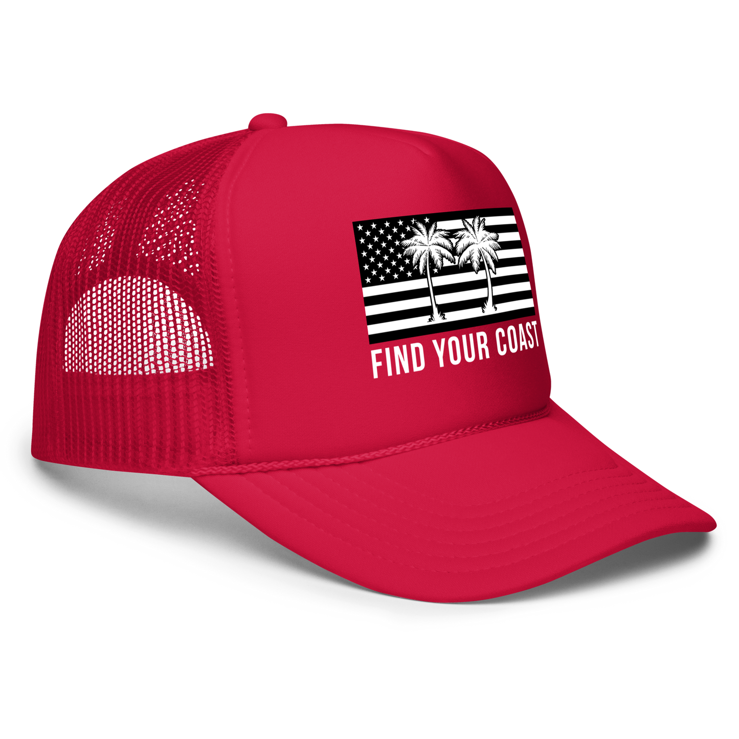 Find Your Coast® American Palm Foam Trucker Hats