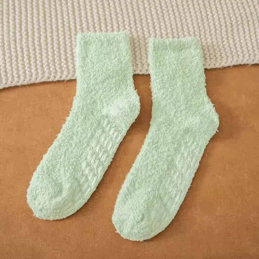 Fuzzy Grip Socks Non Slip Slipper Socks for Women