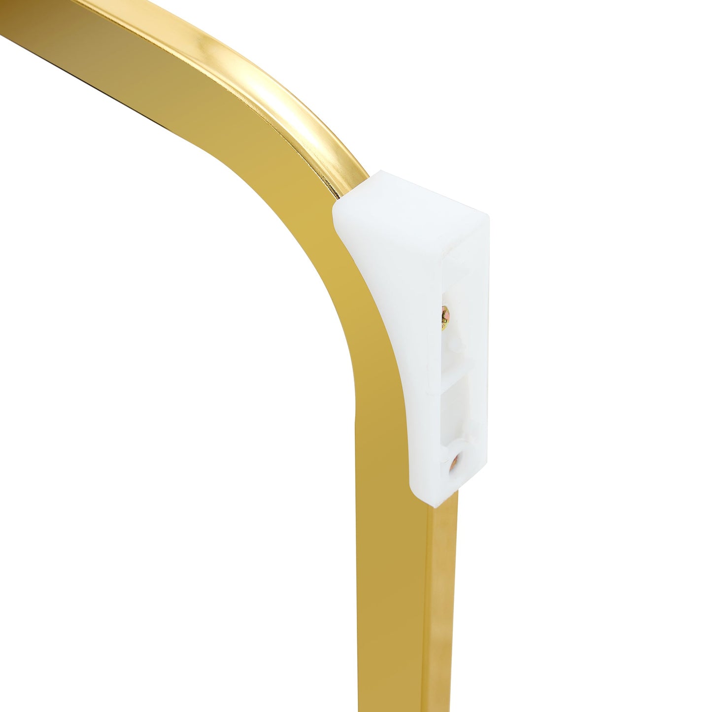 Luxurious and Minimalist Chair Covers, 2 High Elasticity Dining Chairs, Black PU Material, Metal Gold Arched Legs.