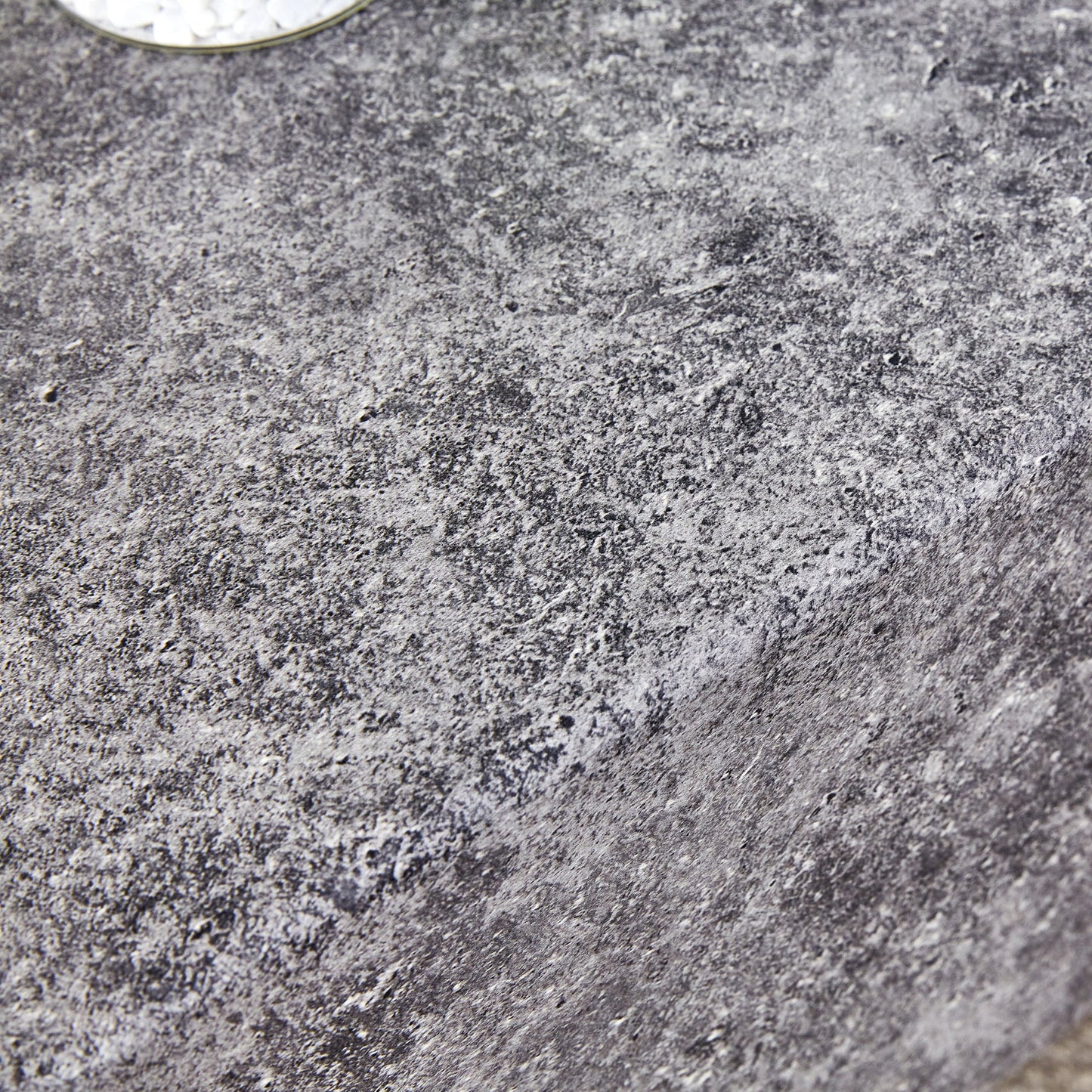 Modern Simple Gray Texture MDF Coffee Table With Spacious Top and Sturdy Legs, 43.3'x21.6'x17.2'