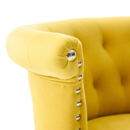 Velvet Bar Stool Set of 2, Adjustable Swivel Bar Stools With Silver Plated Metal Leg, Chrome Nailhead, Counter Height Ch