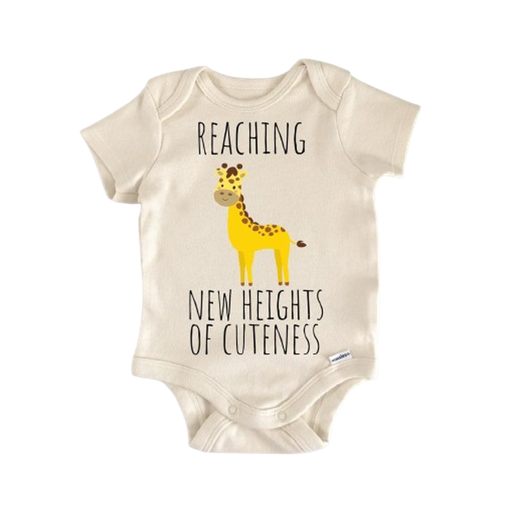Giraffe Safari Animal - Baby Boy Girl Clothes Infant Bodysuit Funny Cute Newborn