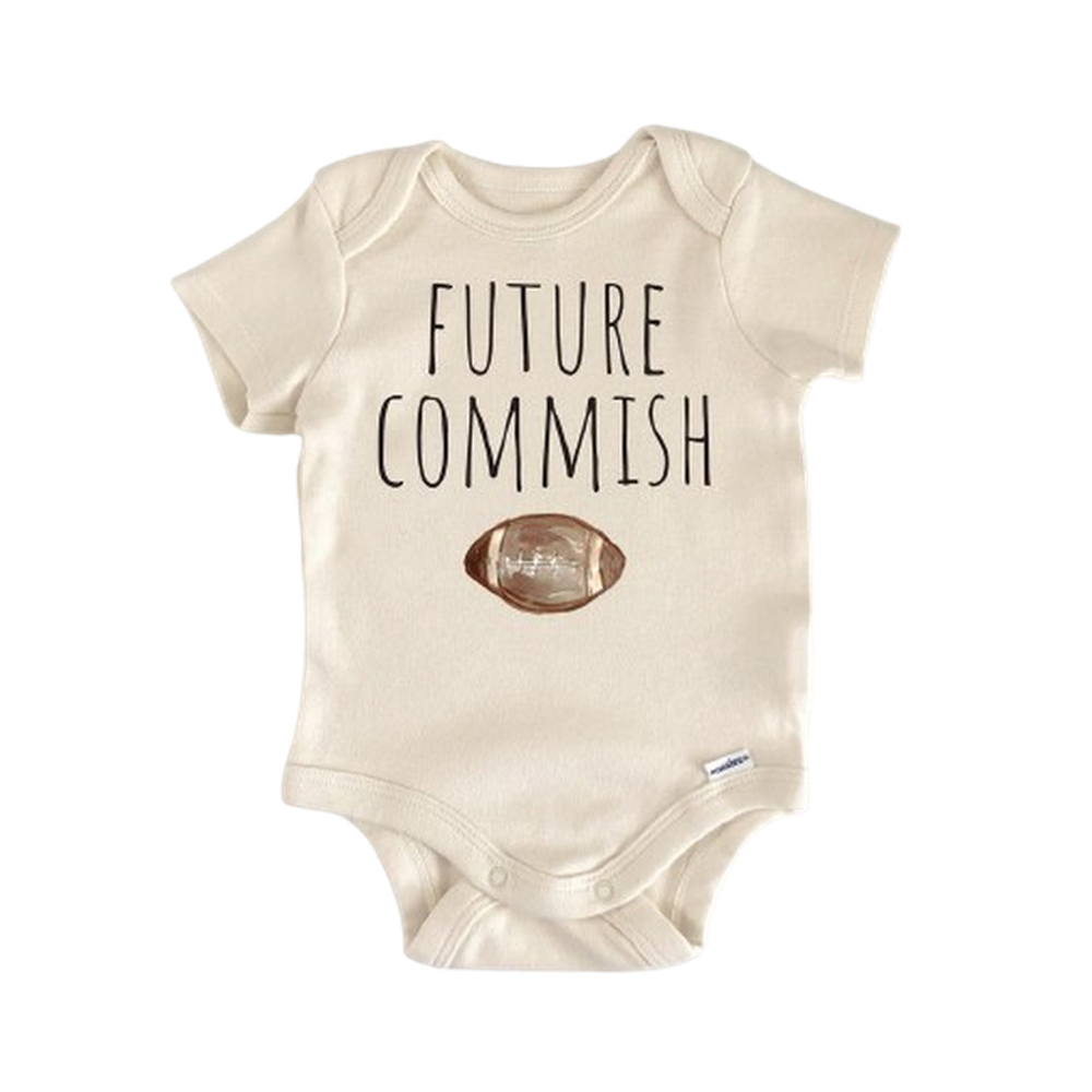 Fantasy Football Commissioner - Baby Boy Girl Clothes Infant Bodysuit Funny Cute Newborn