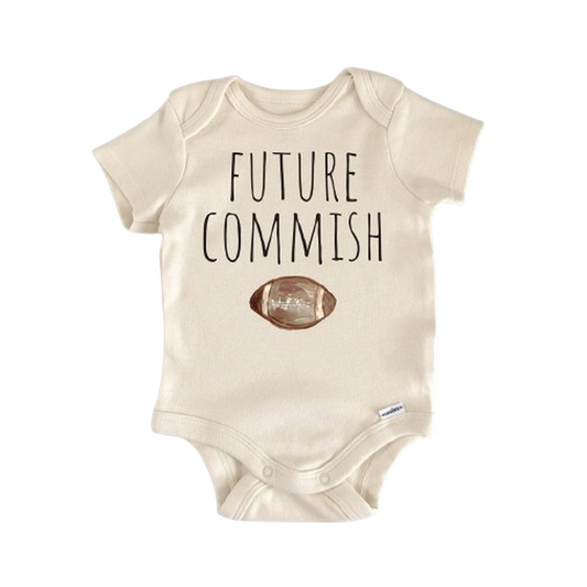 Fantasy Football Commissioner - Baby Boy Girl Clothes Infant Bodysuit Funny Cute Newborn