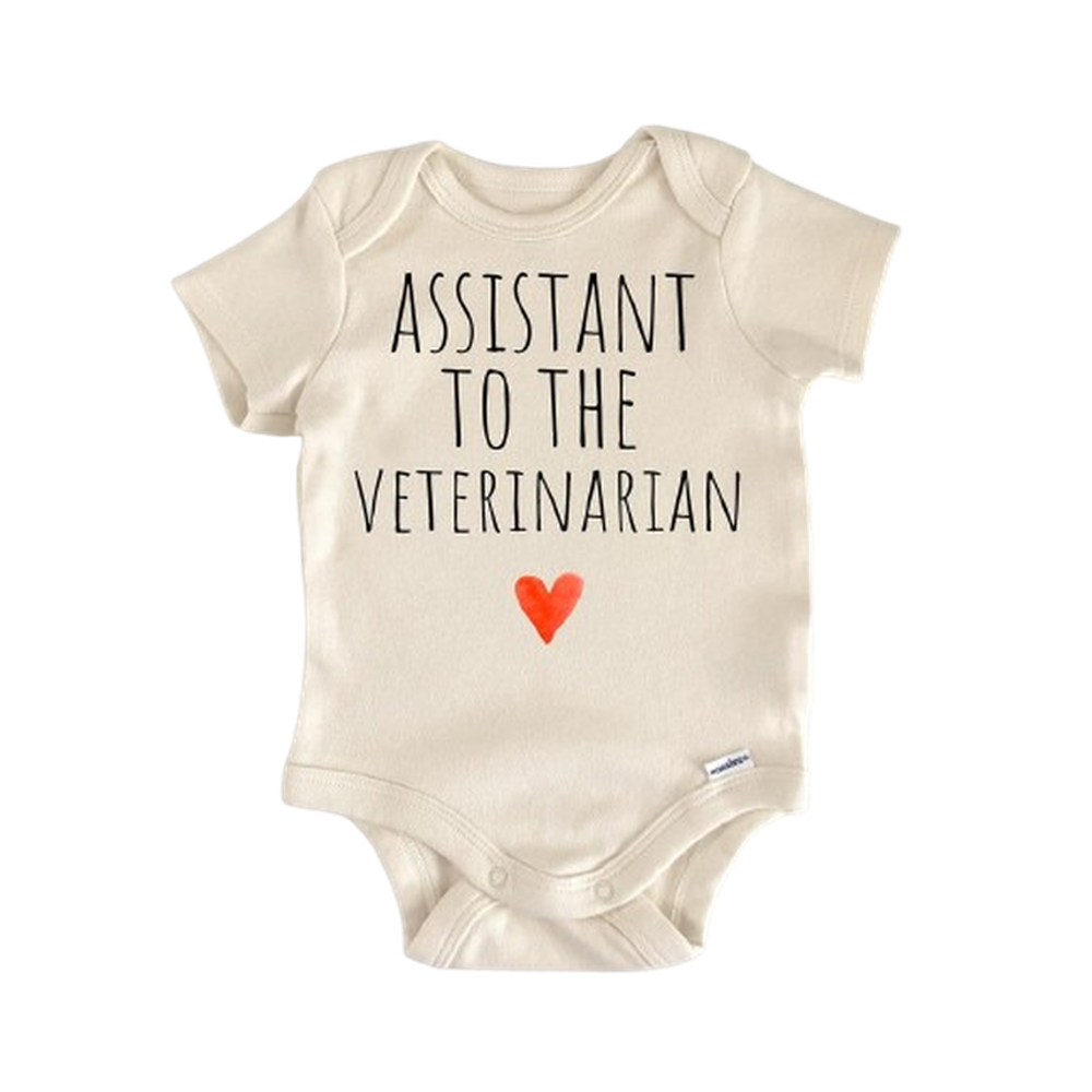 Veterinarian Vet Tech - Baby Boy Girl Clothes Infant Bodysuit Funny Cute Newborn