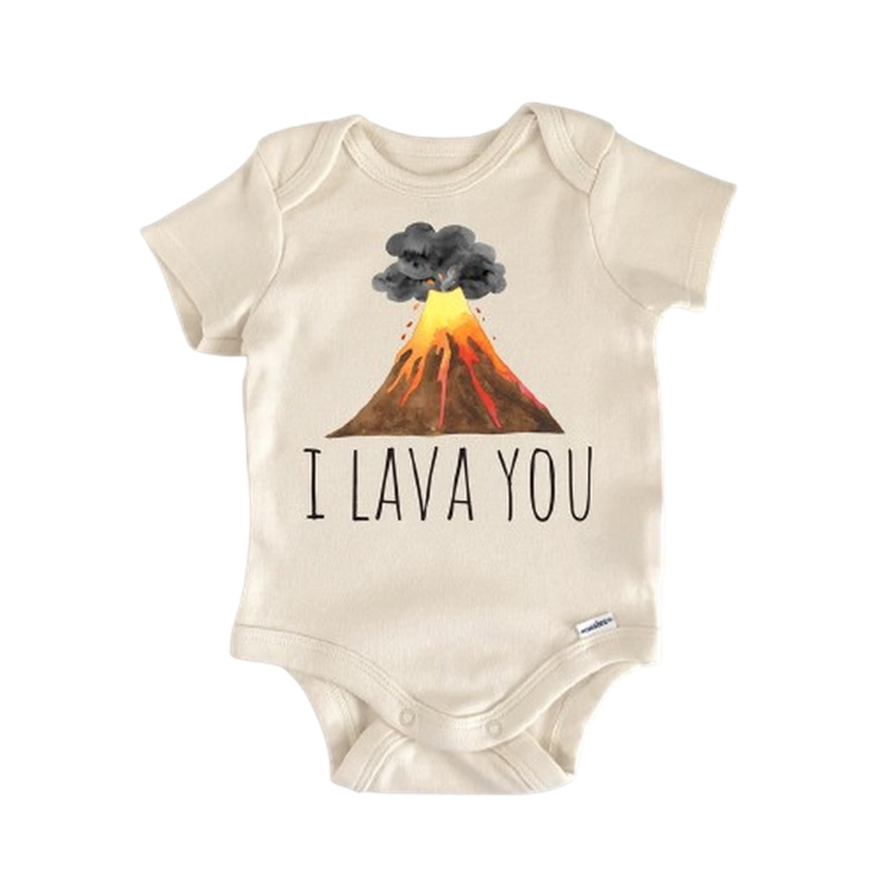 Lava Hawaii Volcano - Baby Boy Girl Clothes Infant Bodysuit Funny Cute Newborn