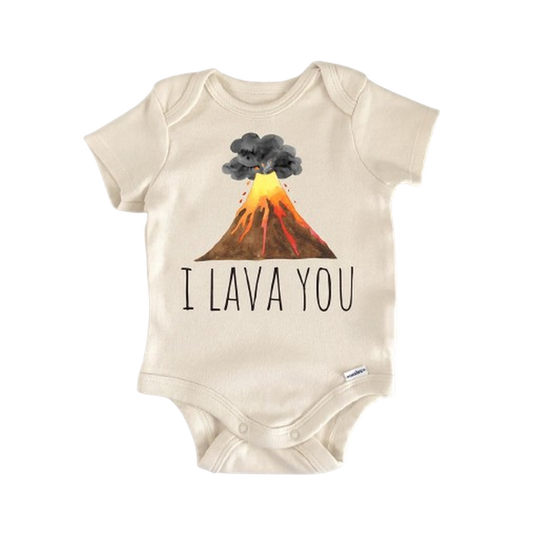 Lava Hawaii Volcano - Baby Boy Girl Clothes Infant Bodysuit Funny Cute Newborn