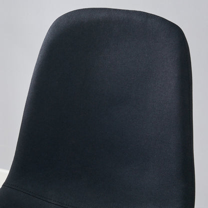 Table and Chair set.Modern Multifunctional Lifting Platform,Walnut Wood Grain Sticker MDF Desktop, Black Metal Legs.Pair