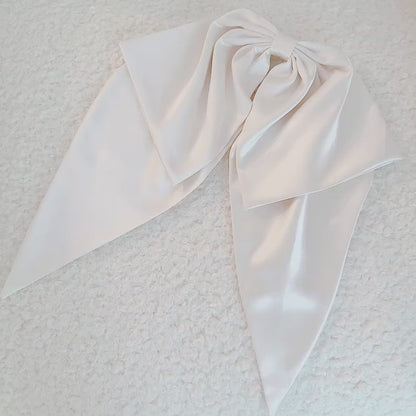 Mighty Bow Bride Hair Clip