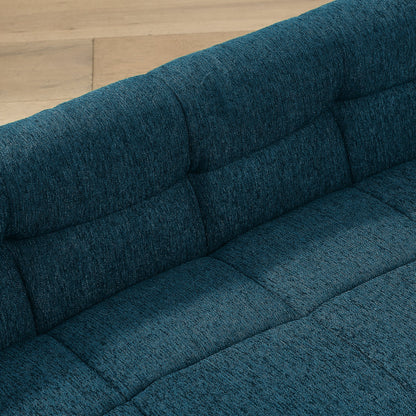 Soft and Comfortable Pet Sofa With Backrest and Armrests, Suitable for Modern Rectangular Pet Sofas for Small and Medium