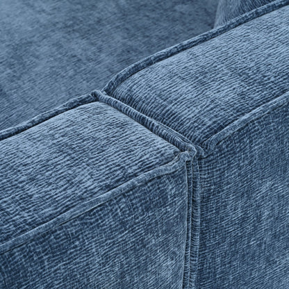 Modern Style Sectional Sofa,Sponge Sectional Sofa Couch,Modular L-Shape Sofa Couch With Elegant Curved Design and Luxuri