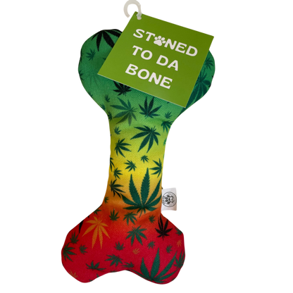 Stoned to Da Bone 420 Dog Toy - MSRP $11.99