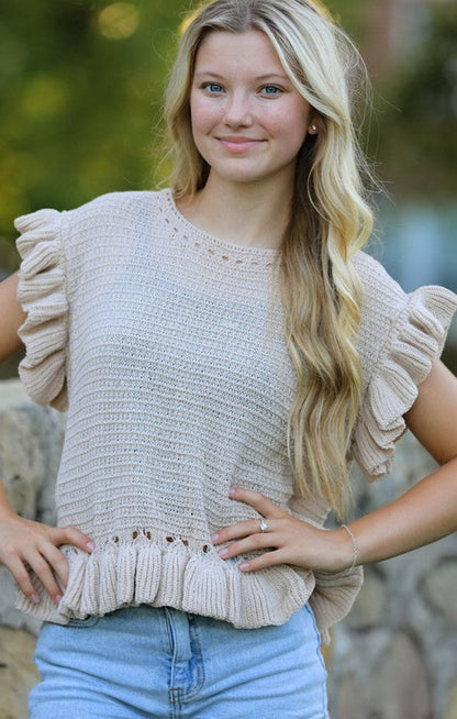 Knit Sweater Top