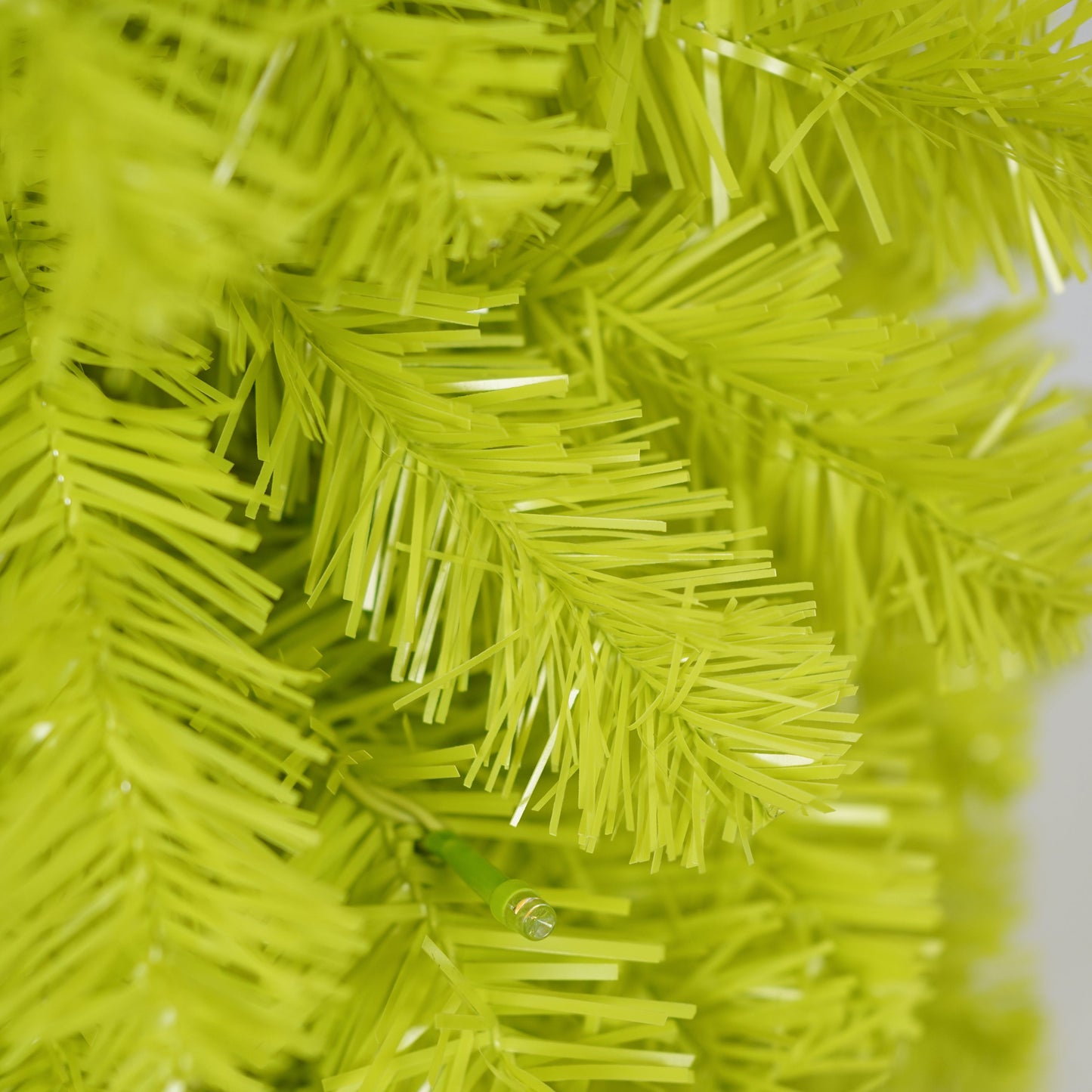 5FT Hinged Fir Artificial Fir Bent Top Christmas Tree, Xmas Tree Bendable Santa Hat Style Christmas Tree Holiday Decorat