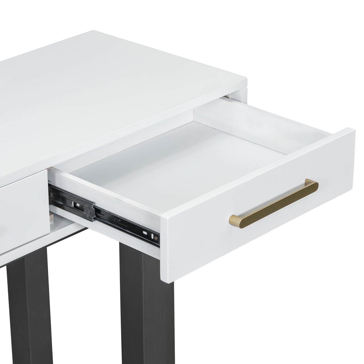 Elegant Console Table With Three Drawers, Extra Long Entryway Table for Entryway, Hallway, Living Room, Foyer, Corridor