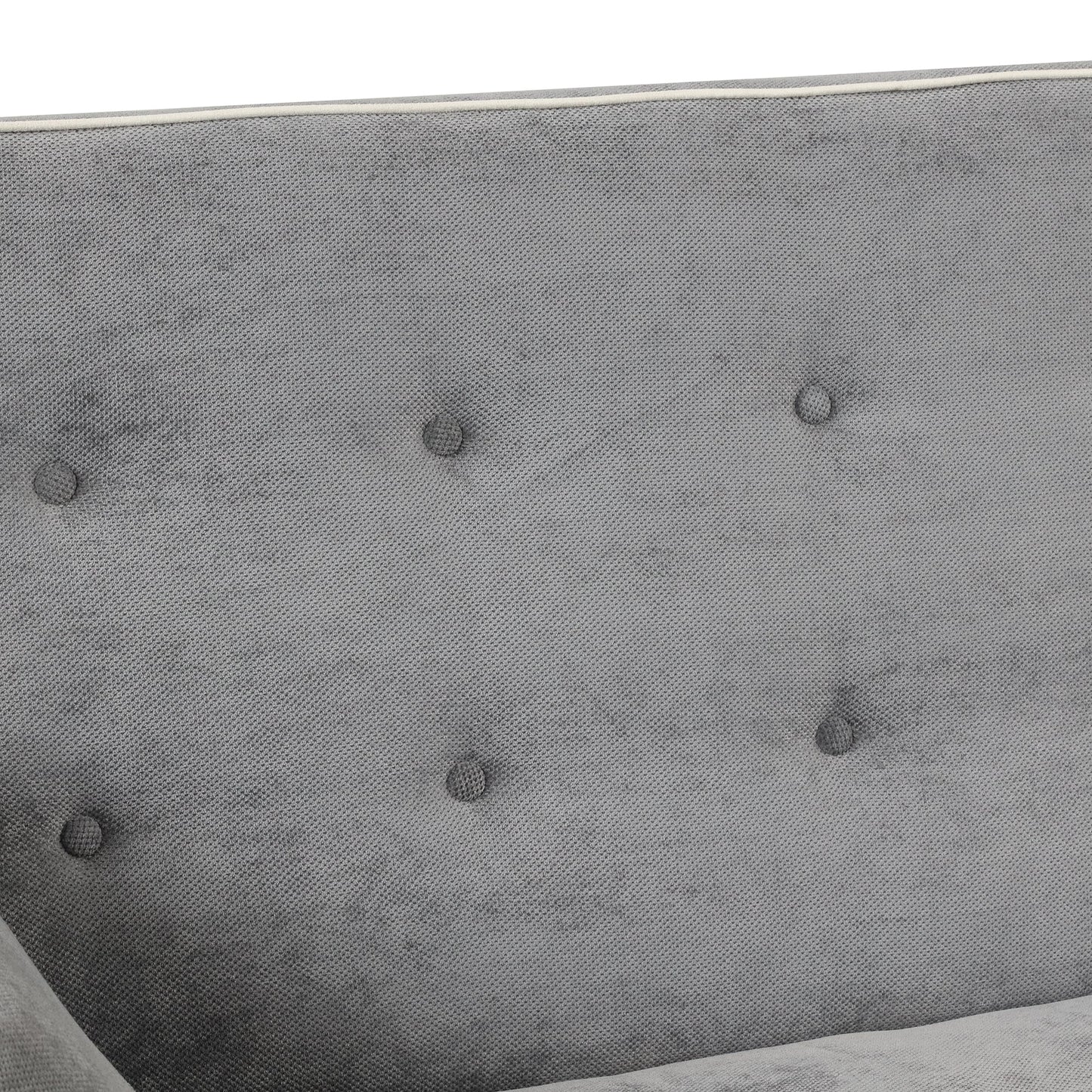 61.4' Upholstered Sleeper Bed, Pull Out Sofa Bed Couch Attached Two Throw Pillows, Dual USB Charging Port and Adjustable