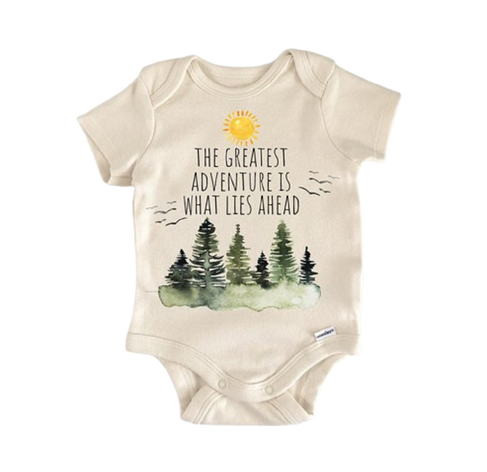 Adventure Hiking Travel Forrest - Baby Boy Girl Clothes Infant Bodysuit Funny Cute