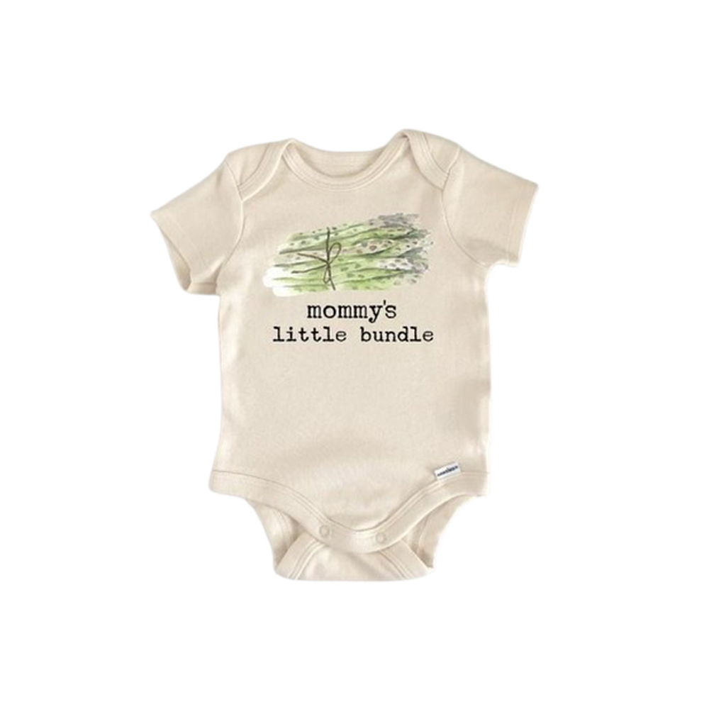 Asparagus Vegetable Vegan - Baby Boy Girl Clothes Infant Bodysuit Funny Cute Newborn