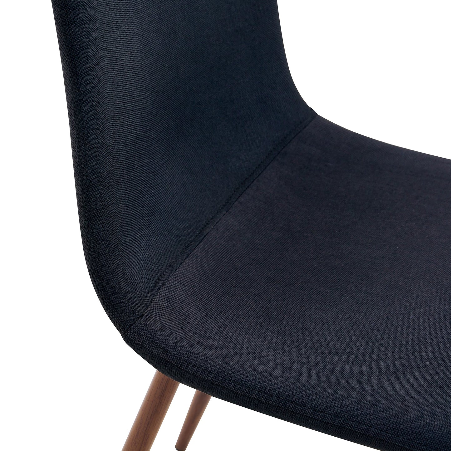 Table and Chair set.A 47.3-Inch Diameter Modern Splicing Circular Dining Table - Double-Layer storage.Paired With 4 Blac