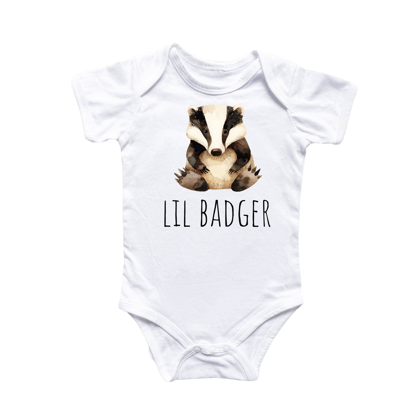 Little Badger Honey - Baby Boy Girl Clothes Infant Bodysuit Funny Cute Newborn
