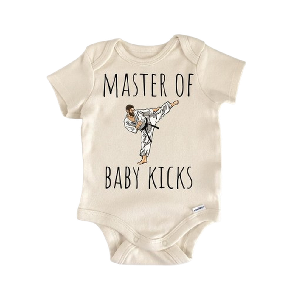 Karate Martial Arts Belt - Baby Boy Girl Clothes Infant Bodysuit Funny Cute Newborn