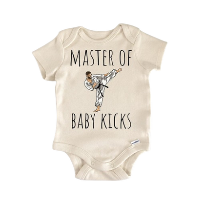 Karate Martial Arts Belt - Baby Boy Girl Clothes Infant Bodysuit Funny Cute Newborn