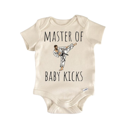 Karate Martial Arts Belt - Baby Boy Girl Clothes Infant Bodysuit Funny Cute Newborn
