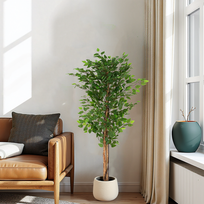 63' Artificial Ficus Tree With Pot