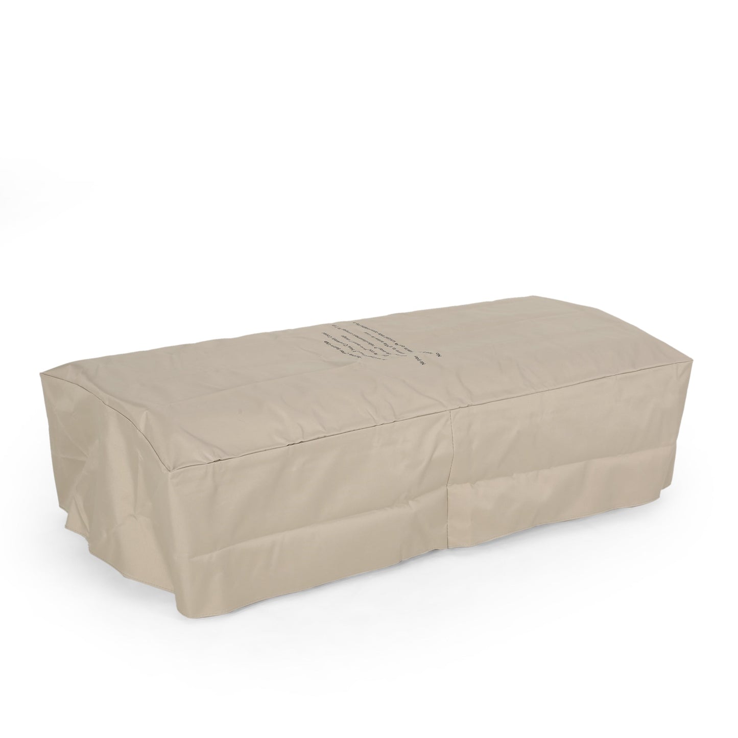 Vernon Rectangle Fire Pit 50,000 BTU Dark Gray Iron 50x25.5x15.25 Inches