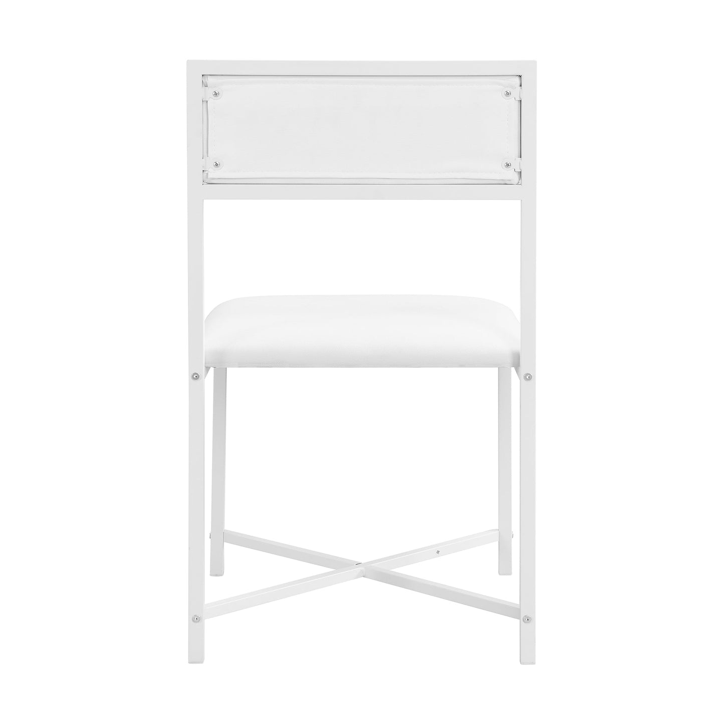 Modern Compact 63inch 5-Piece Extendable Dining Table Set, Foldable Square Kitchen Table Set With Storage Rack and 4 PU