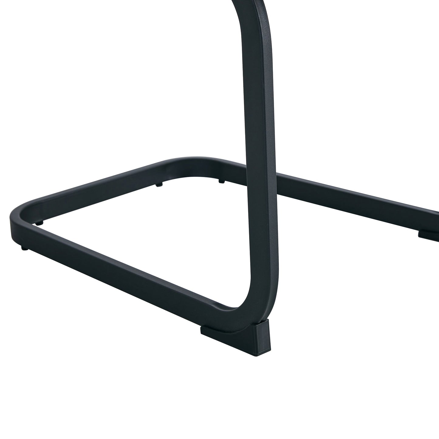 Dining Chairs,tech Cloth High Back Upholstered Side Chair With C-Shaped Tube Black Metal Legs for Dining Room Kitchen Va