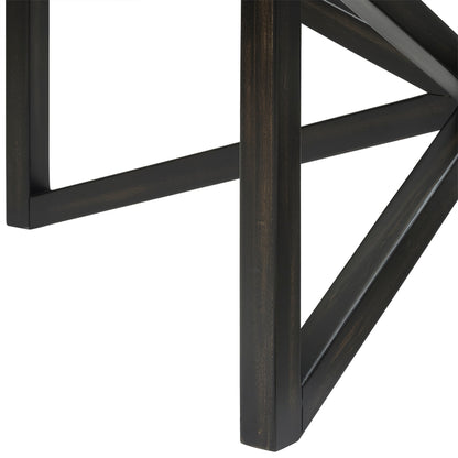 Modern Simple Glass Coffee Table, Tempered Glass Coffee Table Solid Wood Base Round Transparent Glass Top Modern Living