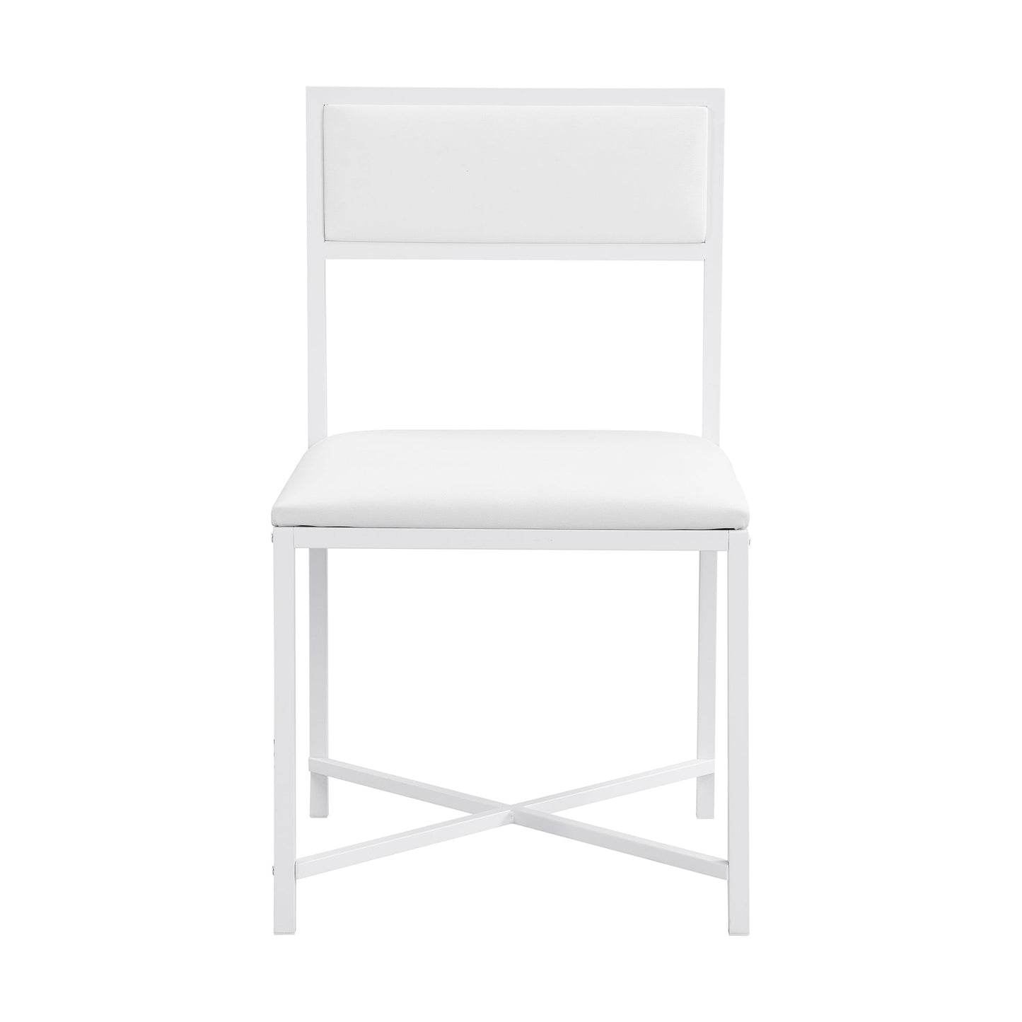 Modern Compact 63inch 5-Piece Extendable Dining Table Set, Foldable Square Kitchen Table Set With Storage Rack and 4 PU