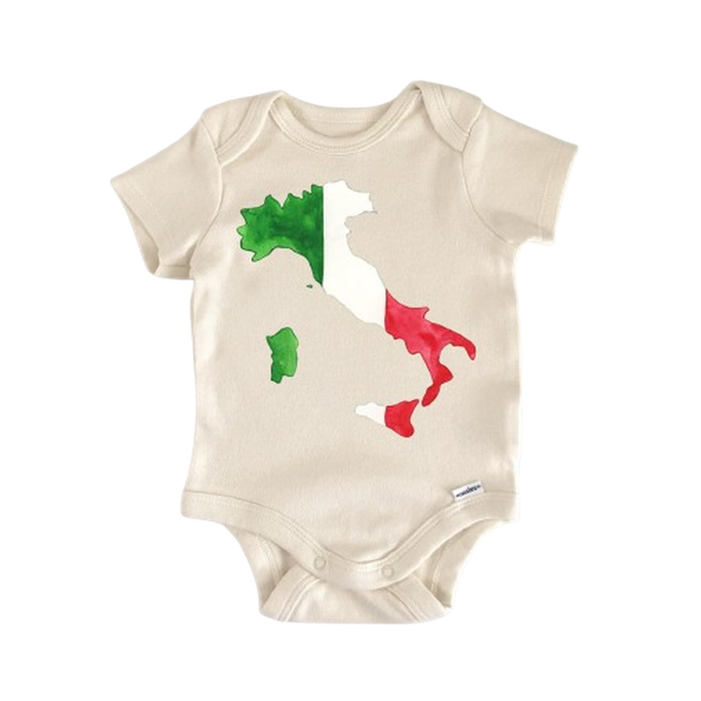 Italian Italy Pasta - Baby Boy Girl Clothes Infant Bodysuit Funny Cute Newborn