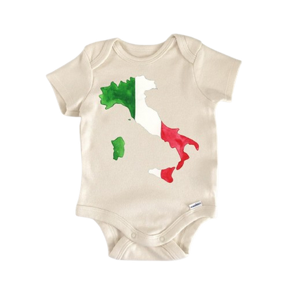 Italian Italy Pasta - Baby Boy Girl Clothes Infant Bodysuit Funny Cute Newborn