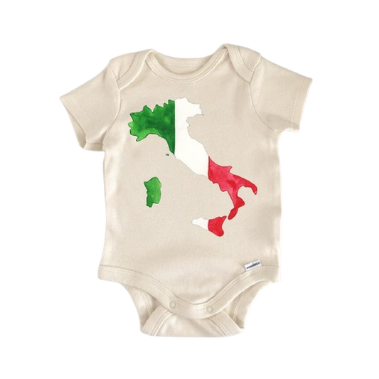 Italian Italy Pasta - Baby Boy Girl Clothes Infant Bodysuit Funny Cute Newborn