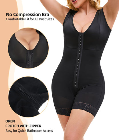 Shapewear Jumpsuit For Women Tummy Control Post Surgery Full Body