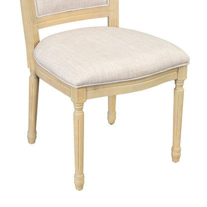 Rustic 7-Piece 78.1inch Extendable Dining Table Set With 18inch Removable Leaf, 6 Upholstered Dining Chairs, 2 Built-In