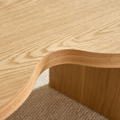 Modern Butterfly MDF Coffee Table, Used in Living Rooms, Bedrooms, Offices, With a Butterfly Shaped Appearance, NATURE