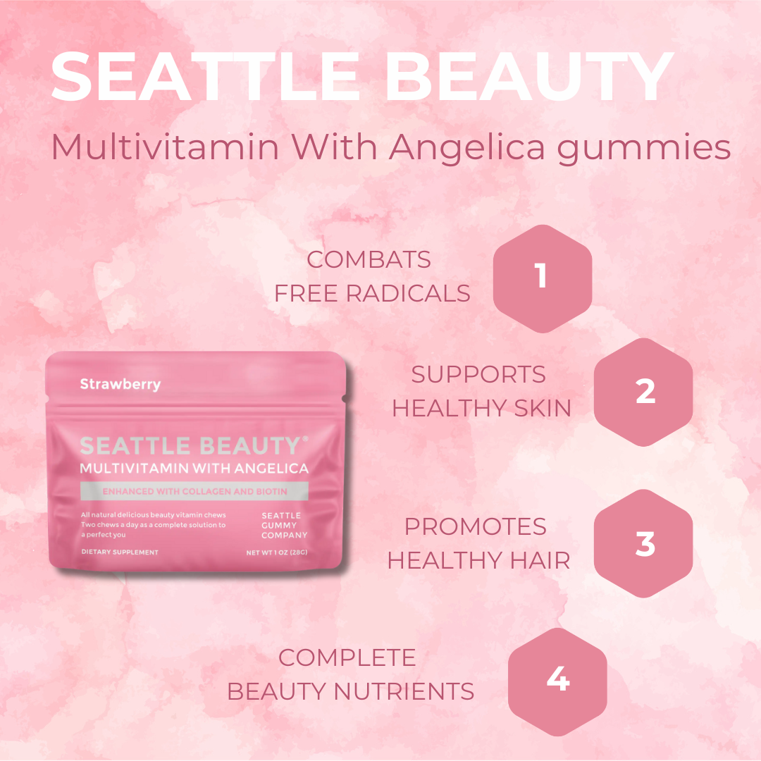 Multivitamin Gummy with Angelica | Strawberry (12-Pack)