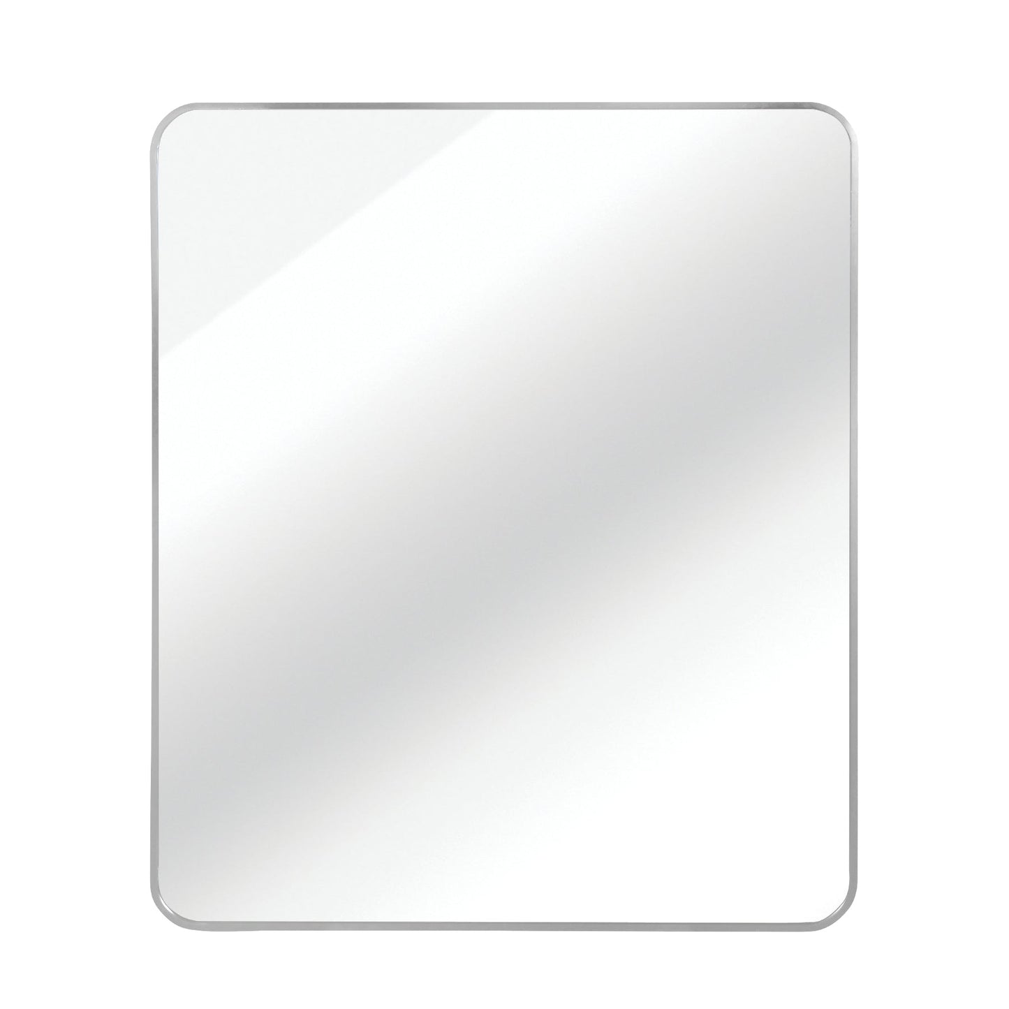 Silver 30 'X36' Rectangular Bathroom Wall Mirror